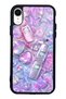 iPhone Xr Chrome Heart Y2K Design Glossy Phone Case