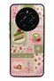 Realme 12 Pro Plus Matcha Berry Quilt Design Glossy Phone Case