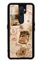 Oppo A5 2020 Glossy Phone Case with Café Love Letters Design