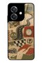 Oppo A3 Glossy Phone Case with Retro Road Racing Design