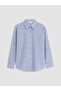 Lcw Vision Striped Oversize Poplin Women's Shirt - 5