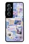 Realme C65 Pastel Travel Diary Design Glossy Phone Case