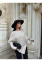 Stone Embellished Soft Asymmetrical Knitwear - 4