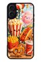 iPhone 16 Plus Fun Food Party Design Glossy Phone Case