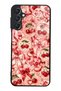 Samsung A24 Glossy Phone Case with Cherry Lace Fantasy Design