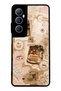 Realme C65 Glossy Phone Case with Café Love Letters Design