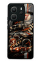 Xiaomi Redmi Note 14 4g Glossy Phone Case with Retro Speed Icons Design