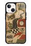 iPhone 13 Mini Glossy Phone Case with Retro Road Racing Design