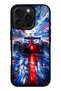 iPhone 16 Pro Storm Racer Design Glossy Phone Case