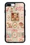 iPhone 7 Plus Parisian Sweet Quilt Design Glossy Phone Case