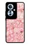 Oppo Reno 11F Pink Lace Romance Design Glossy Phone Case