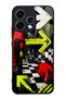 Oppo Reno 15 Neon District Design Glossy Phone Case