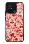 Xiaomi Redmi 12C Glossy Phone Case with Cherry Lace Fantasy Design