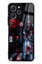 Xiaomi Redmi 12 Glossy Phone Case with Midnight Tokyo Design