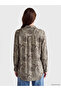 Patterned Women's Shirt Tunic - 4