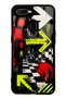 Oppo A5S Glossy Phone Case with Neon District Design