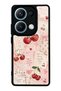 Xiaomi Redmi Note 13 Pro 4g Glossy Phone Case with Cherry Love Letters Design