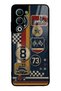 Oppo A5 Old School Racing Design Glossy Phone Case