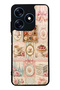 Tecno Spark 10 Parisian Sweet Quilt Design Glossy Phone Case
