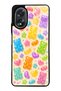 Oppo A38 Sweet Bear Jelly Design Glossy Phone Case