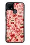 Realme C25 Glossy Phone Case with Cherry Lace Fantasy Design