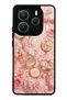 Xiaomi Redmi Note 14 5g Glossy Phone Case with Vintage Rose Vanity Design
