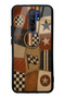 Xiaomi Redmi 9 Racing Leather Club Design Glossy Phone Case