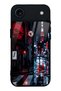 iPhone 17 Air Midnight Tokyo Design Glossy Phone Case