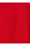 Vizyon New Season Red Large Size 100% Cotton Women's T-Shirt - 4