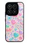 Xiaomi 17 Y2K Glossy Phone Case with Jelly Charms Design