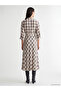 Lcw studio belted plaid shirt dress - 4
