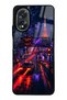 Oppo A38 Neon Tokyo Nights Design Glossy Phone Case