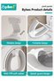 Baby Potty Training Seat with 10PCS Toilet Seat Covers, Foldable Baby Potty Seat, Portable Travel Potty Seat with Adjustable Retainer and Splash Guard, Anti-Slip Toilet Trainer Ring for Boys and Girls - 5