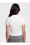 Natuvera White Polo Neck Women's T-Shirt - 4