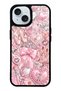 iPhone 15 Royal Pink Ballet Design Glossy Phone Case