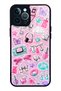 حافظة هاتف لامعة بتصميم Y2K Sticker Dreams لهاتف iPhone 12 Pro Max