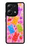Xiaomi Redmi Note 13 4g Candy Bear Fruits Design Glossy Phone Case