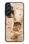 Samsung A55 Café Love Letters Design Glossy Phone Case