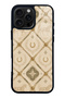 حافظة هاتف لامعة بتصميم Maison Équestre لهاتف iPhone 16 Pro Max