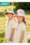 Kids Sun Visor Hats with Built in Solar Fan & Sunglasses, Children Sun Hat with Neck Flap Shawl, Solar Shawl Sun Hat, Outdoor Beach Travel Cap For Boys & Girls Toddlers, Sun-Powered Cap - 6