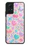 Xiaomi Redmi Note 12S Glossy Phone Case with Y2K Jelly Charms Design