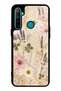 Realme 5I Glossy Phone Case with Wildflower Letters Design