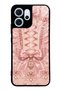 Oppo Reno 14F Pink Corset Coquette Design Glossy Phone Case