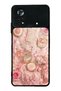 Xiaomi Poco X4 Pro Glossy Phone Case with Vintage Rose Vanity Design