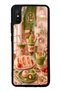 Xiaomi Redmi 9A Glossy Phone Case with Berry Matcha Corner Design