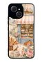 Tecno Spark 40C Paris Café Bloom Design Glossy Phone Case