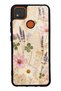 Xiaomi Redmi 9C Glossy Phone Case with Wildflower Letters Design