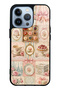 iPhone 13 Pro Parisian Sweet Quilt Design Glossy Phone Case