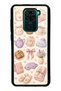 Xiaomi Redmi Note 9 Glossy Phone Case with Pastel Sleepover Design