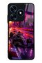 Tecno Spark 10 Purple Apex Design Glossy Phone Case